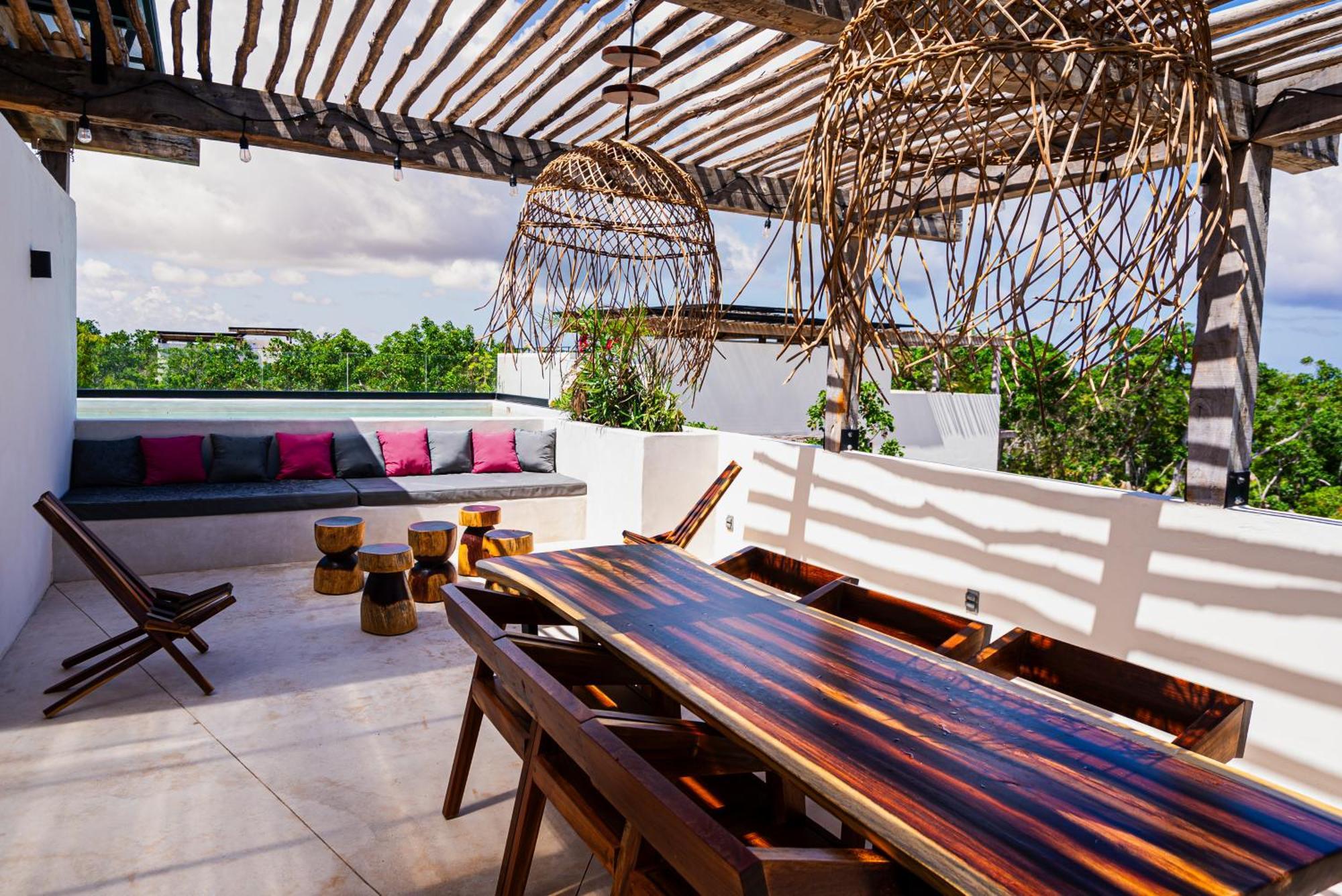 Apartment Penthouse With Private Jungle, Pool, Downtown Tulum